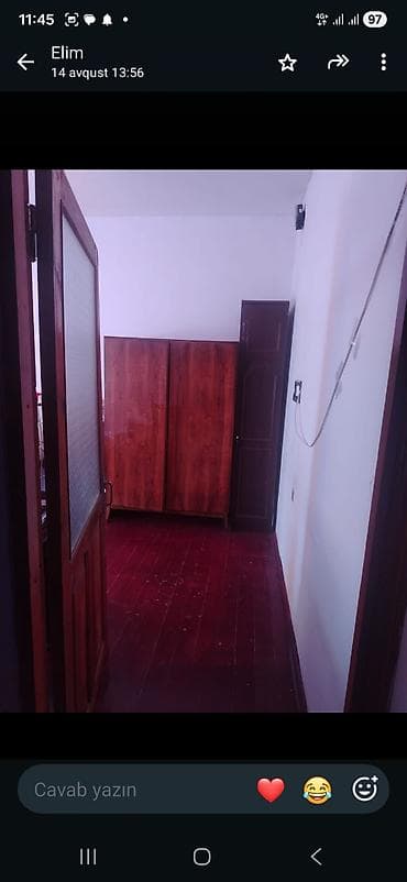 kiraye gence: Tecili yeni Gunewlide 33 sayli polis bolmesinin yaxinliginda 1 otaqli — 3