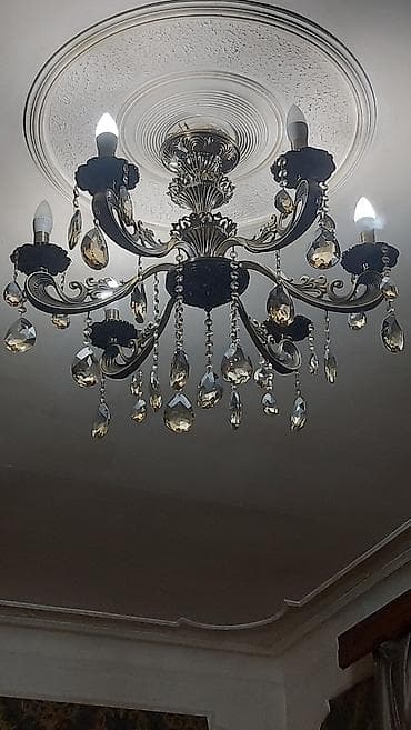 sam: Çılçıraq, 6 lampa, Metal — 1