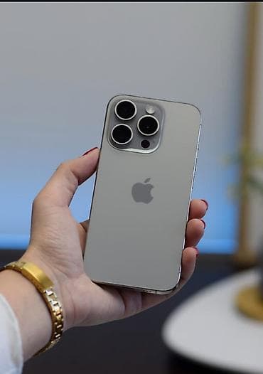IPhone 15 Pro Max, 256 GB, Zəmanət, Face ID, Sənədlərlə