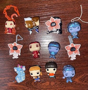 Oyuncaq fiqurlar: Funko Pop mini fiqur 5 m -7 м biri - 3 ədəd kolleksiya fiquru — 1