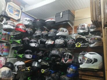 dəmirin qiyməti 2021: Moto Dəbilqələr Ag qarşı enli şüşəli 29azn Qırmızı Göy Qara Boz rəngli — 17