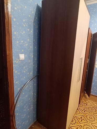 İkiqapılı, yığcam qarderob. Yataq otağı üçün əlverişlidir. Qarderobun — 3