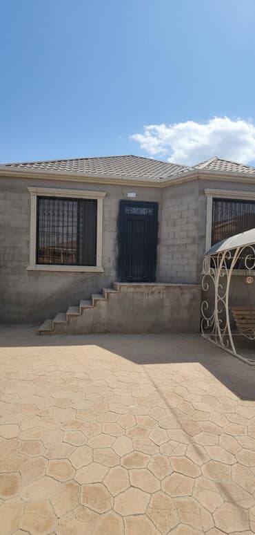 Satılır: həyət evi - Tiplər: 1 mərtəbəli fərdi yaşayış evi, kürsülü