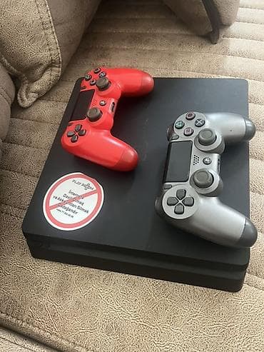 pubg hesab bedava: PlayStation 4 Slim oyun konsolu - Model: PS4 Slim (qara rəng) - — 2