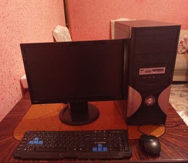 Masaüstü kompüter dəsti Dəst tərkibi: - Sistem bloku: qabaq paneldə