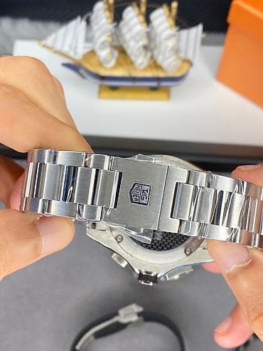 saat qutu: Yeni, Qol saatı, Tag Heuer, rəng - Gümüşü — 4