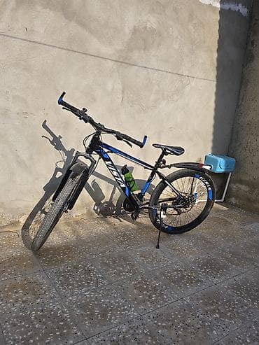 velosebet 26: Xüsusiyyətlər: - Geniş profilli 26" təkərlər - Ön amortizatorlu çəngəl — 1