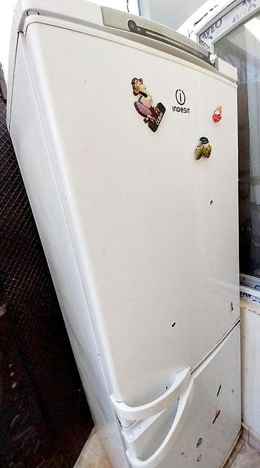 Duxovkalar: 2 qapılı Indesit Soyuducu Satılır, rəng - Ağ — 2