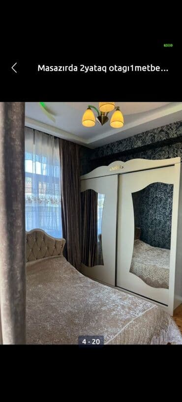 kirayə evlər xutor: Masazırda 2 yataq otağı + 1 mətbəxli mənzil. Xüsusiyyətlər: - Geniş — 6