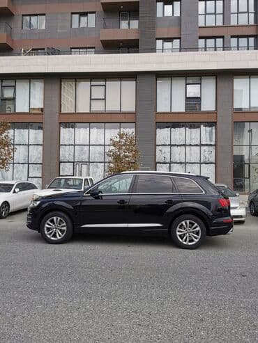Скупка авто: Audi Q7 – qara rəng, S-line xarici paketli premium SUV. Texniki və — 3