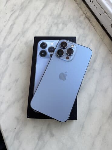 rəsmi 13: IPhone 13 Pro, 128 GB, Pacific Blue, Simsiz şarj, Face ID, Sənədlərlə — 1
