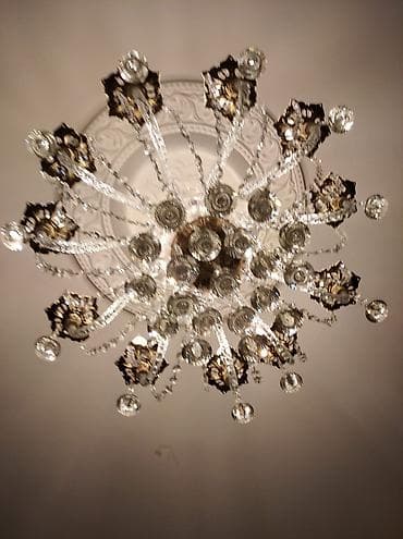 Vazalar: Çılçıraq, 10 və daha çox lampa, Xrustal — 2