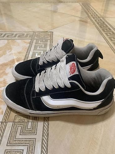 kise: Məhsul: Vans Old Skool tərzli skeyt krossovkaları - Rəng: qara/ağ - — 1