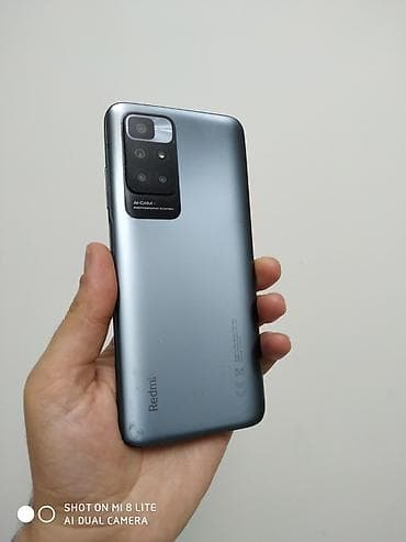 en ucuz apple macbook pro: Redmi 10, 64 GB, rəng - Boz, Barmaq izi — 9