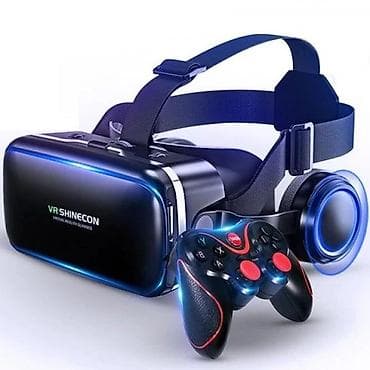 3D WR eynek Endirimle!!!! VR SHINECON virtual reallıq eynəyi + oyun