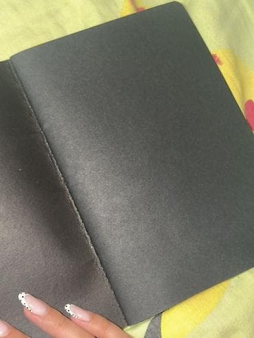 Канцтовары: Qara verekli bloknot. Yenidir — 2
