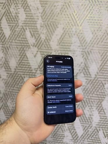 iphone 16 pro satilir: IPhone 15 Pro, 128 GB, Gümüşü, Face ID — 3