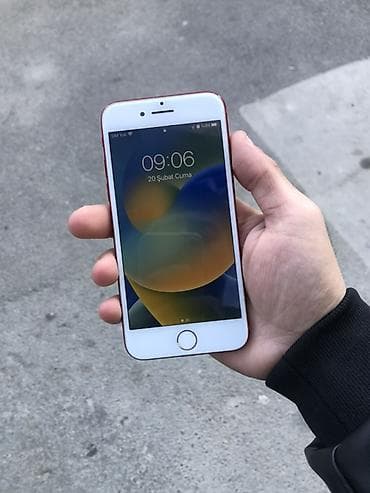 iphon 6 plus: IPhone 7, 128 GB, Qırmızı, Barmaq izi — 1