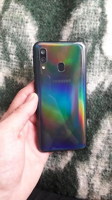 i̇phon: Samsung Galaxy A40, 64 GB — 1