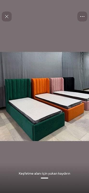 krafatlar: Yeni, Təknəfərlik çarpayı, Bazalı, Matras ilə, Siyirməsiz, Azərbaycan — 6