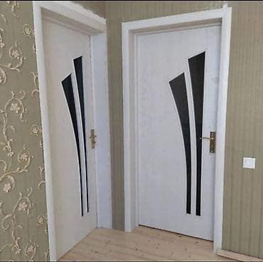 Yeni Otaq qapısı 90x205 sm Çərçivə ilə, Zəmanətli, Ödənişli quraşdırma, Pulsuz çatdırılma, Rayonlara çatdırılma