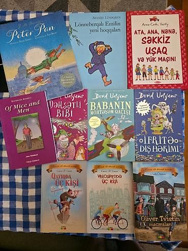 📚 Uşaq və Yeniyetmələr üçün Maraqlı Kitablar Bir-birindən maraqlı və
