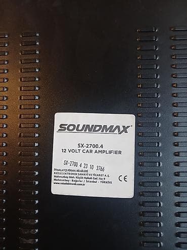 niva salon: Pioneer Basovka soundmax 4 çıxış real alıcıya endirim var — 1
