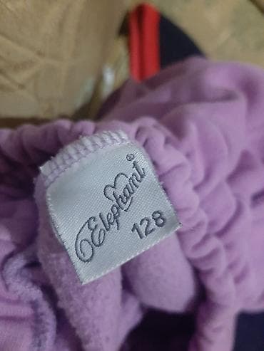 cins şalvar: Uşaq şalvarı – Elephanti, ölçü 128 - Rəng: bənövşəyi/laylac - Model — 2