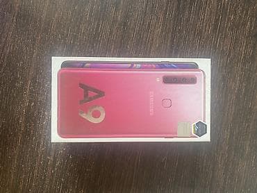 hisense infinity e9: Samsung Galaxy A9, 128 GB, rəng - Çəhrayı, Barmaq izi — 1