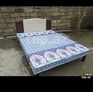 Çarpayı təzə Hazırı var Çatdırılma var 1 nəfərlik 60 manat 2 nəfərlik