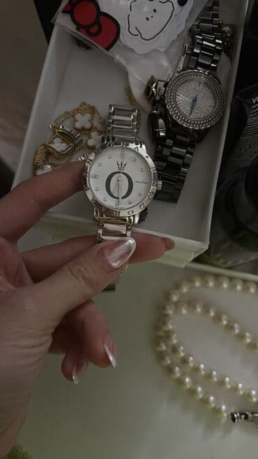 qol korseti: Qol saatı, Pandora, rəng - Gümüşü — 3