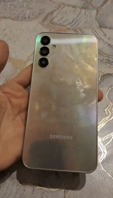 Samsung Galaxy A24 4G, 128 GB, rəng - Qızılı, Sensor, Face ID