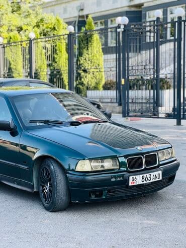 bmw 3 серия 325ix kat: BMW 3 Series E36 sedan - Kuzov: 4 qapılı sedan, tünd yaşıl rəng - — 1