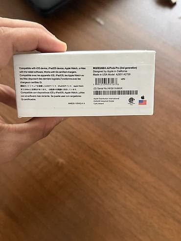 audi 6: Apple AirPods Pro (2-ci nəsil) – Model A2931/A2700 Xüsusiyyətlər: - — 1