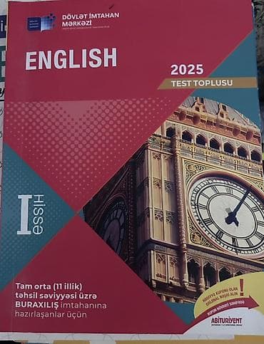 İngilis dili Testlər 11-ci sinif, DİM, 1-ci hissə, 2023 il — 3