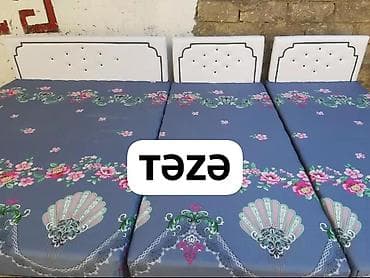 taxta komod: Yeni, Təknəfərlik çarpayı, Matras ilə, Siyirməsiz — 1