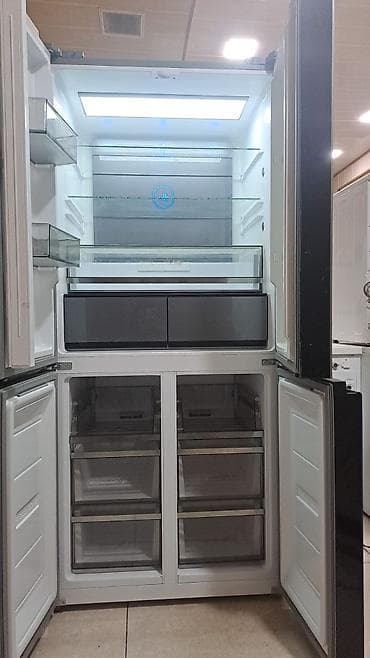 4 qapılı Hoffman Soyuducu Satılır, rəng - Mavi