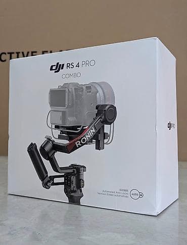 DJI RS 4 Pro Combo – peşəkar 3-oxlu kamera stabilizatoru Məhsulun — 1