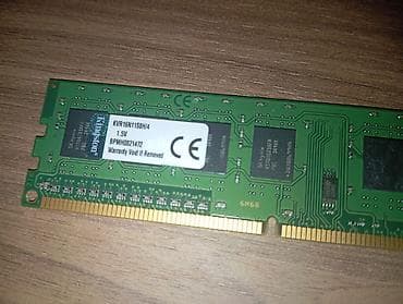 ddr3: Operativ yaddaş (RAM) Kingston, 4 GB, 1600 Mhz, DDR3, PC üçün — 2
