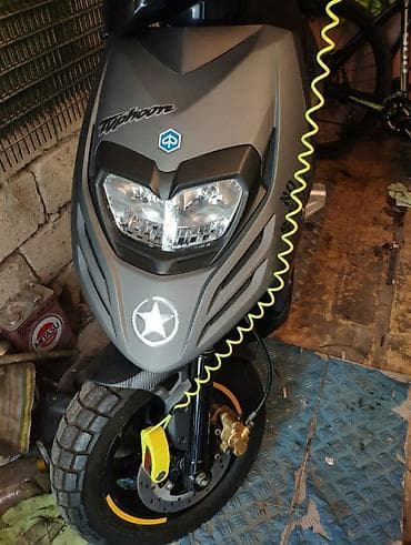 isma typhoon: Piaggio Typhoon skuter - Rəng: mat boz/qaranlıq tonlar, üzərində — 3