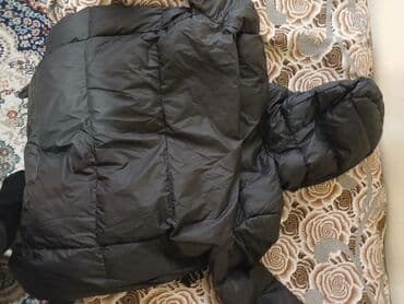 Qara rəngli isti qış gödəkçəsi Qadin ucun turkiyeden getirilib