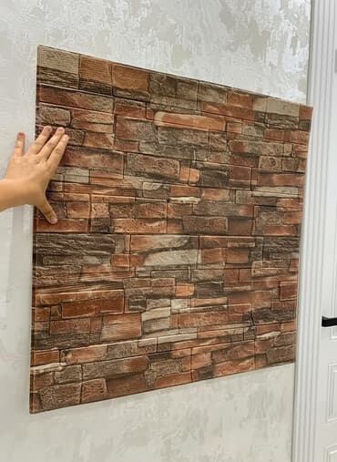 самоклеющиеся обои 3d: 3D divar panelinin üstünlükləri. 1.Ekonomikdir. 2. Nəfəs alan — 1