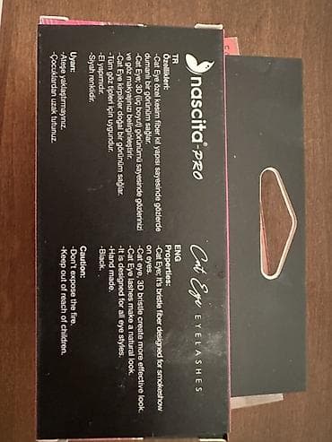ley: Nascita Pro Cat Eye Eyelashes – əl işi takma kirpik - Model: Cat Eye — 2