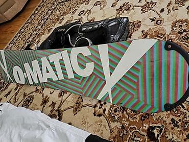 Salam. Snovboardi 154cm, yeni kimidi ayaqabı ölçüsü 43. Dəst