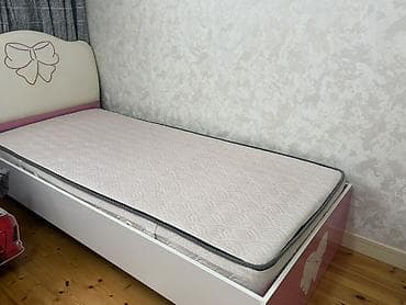 tek matras: Qız üçün, Yeni, Çarpayı, Matras ilə — 1