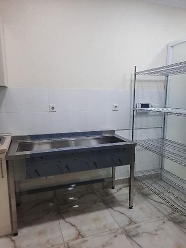 Paslanmayan poladdan peşəkar mətbəx avadanlıqları - İş masası: Geniş — 3