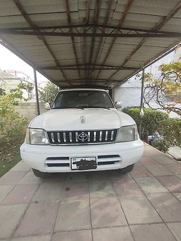 diski teker type 1: Toyota Land Cruiser Prado VX – ağ rəngli, kuzovda ehtiyat təkər qapağı — 1