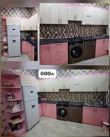 *600₼ MƏTBƏX mebeli :-TƏCİLİ SATILIR*‼️ ÖLÇÜ:-3.70 uzunluğu, 1.40