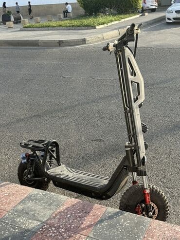 электроскутер купить в баку: Salam Aleykum.Uşağlar dərslər başladığı üçün bu skuteri satıram.barter — 1