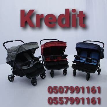 əkizlər üçün kalyaska: Əkizlər üçün kalyaska kredit Tək şəxsiyyət vəsiqəsi ilə Çatdırılma — 1